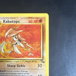 Pokemon TCG Kabutops 24/62 Fossil Unlimited Non-Holo Card LP - Image 3