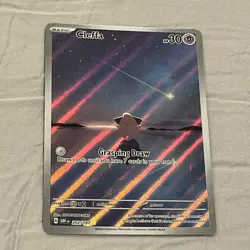 Cleffa 202/197 SV03: Obsidian Flames Illustration Rare Holo Pokemon Tcg Card IR - Image 1