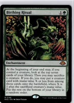 Birthing Ritual Modern Horizons 3 Regular NM M 0146 - Image 1