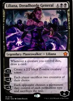 Liliana, Dreadhorde General – Foundations 176 FDN • M - Image 1