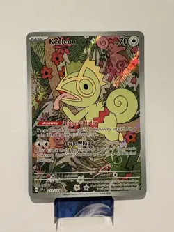 Kecleon Holo Illustration Rare Full Art Pokemon Surging Sparks card 213/191 NM - Image 1