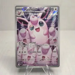 Wigglytuff 105/094 Illustration Rare Holo Phantasmal Flames Pokemon TCG NM - Image 1