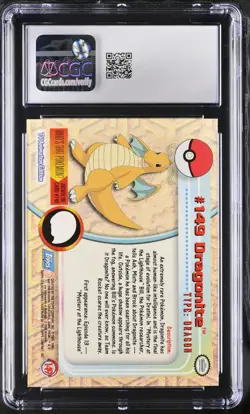 CGC 9.5 Dragonite #149 Pokemon Topps Series 3 2000 Pokemon Card - Image 2