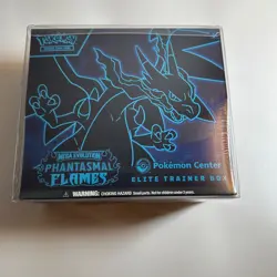 Phantasmal Flames Pokemon Center Elite Trainer Box ETB / Factory Sealed - Image 1