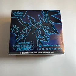 Phantasmal Flames Pokemon Center Elite Trainer Box ETB / Factory Sealed - Image 2