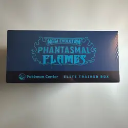 Phantasmal Flames Pokemon Center Elite Trainer Box ETB / Factory Sealed - Image 4