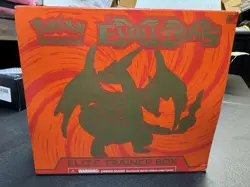 Pokemon XY Evolutions Charizard ETB Elite Trainer Box See Description (rips) - Image 1