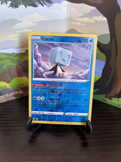 Eiscue 054/192 - Rebel Clash - Reverse Holo - Rare - Pokemon - LP - Image 1