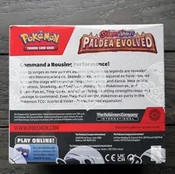 Pokemon Scarlett and Violet Paldea Evolved Booster Box Factory Sealed New - Image 2