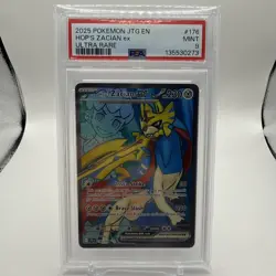 Pokemon SV Journey Together Hop's Zacian EX #176/159 PSA 9 - Image 4