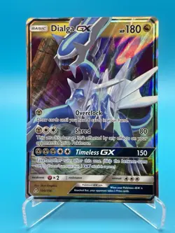 Pokemon TCG Sun & Moon Ultra Prism - Dialga GX 100/156 - NM - Image 1