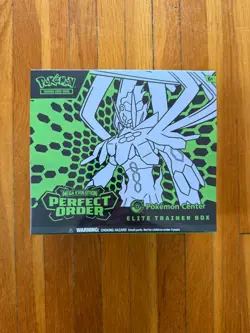 Mega Evolution Perfect Order Pokemon Center Elite Trainer Box ETB - IN HAND - Image 1