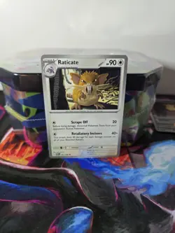 Pokemon TCG POR 2026 Regular Holo Creature Lot Raticate, Rattata English - Image 2