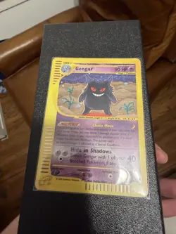 Pokemon Gengar Expedition Holo Rare SWIRL 13/165 - Image 1