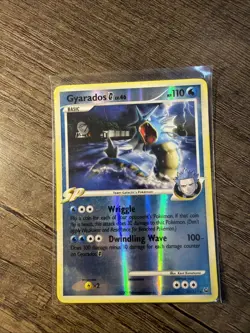 Pokemon TCG 2009 Vintage Gyarados G Reverse Holo Platinum 30/127 - LP - Image 1