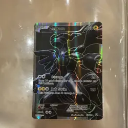 2011 Pokemon Black & White Zekrom Full Art #114/114 Ultra Rare MP - Image 1