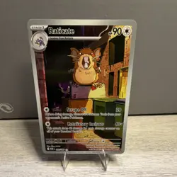 Pokemon Raticate Stage 1 Pokemon GO Regular 092/078 90 HP Rat - Image 1