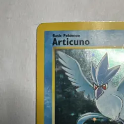 Pokemon Articuno Fossil Holo Rare Unlimited 2/62 70 HP Moderately Played - Image 4