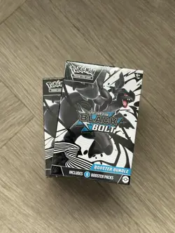 Pokemon TCG: Scarlet & Violet-Black Bolt Booster Bundle 6 Packs Sealed - Image 1