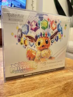 Prismatic Evolutions Pokemon Center Elite Trainer Box PC ETB - Sealed w/ Case - Image 2