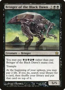 MTG NM English MTG Bringer of the Black Dawn - Image 1