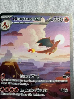 Charizard ex 199/165 SIR Sv: Scarlet & Violet 151 Holo Pokemon TCG - NM - Image 2