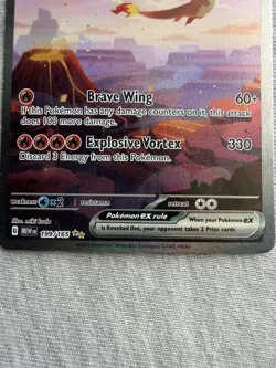 Charizard ex 199/165 SIR Sv: Scarlet & Violet 151 Holo Pokemon TCG - NM - Image 5