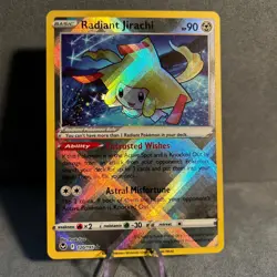 Radiant Jirachi 120/195 Silver Tempest Pokemon NM - Image 1