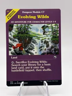 Evolving Wilds 353 Showcase Adventures in the Forgotten Realms AFR MTG NM - Image 1