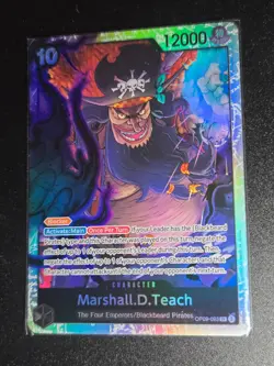 Marshall.D.Teach OP09-093 SR - One Piece TCG English NM - Image 1