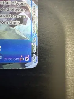 Edward Newgate OP08-043 SR Alternate Art Two Legends One Piece NM - Image 5