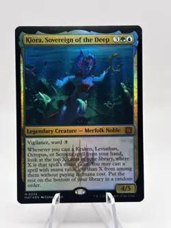 Kiora, Sovereign of the Deep 0035 Foil MOM: The Aftermath MAT MTG NM - Image 1