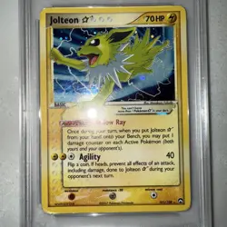Jolteon Gold Star 2007 Pokemon EX Power Keepers #101 Holo PSA 3 Ultra Rare - Image 4