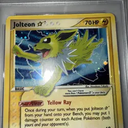 Jolteon Gold Star 2007 Pokemon EX Power Keepers #101 Holo PSA 3 Ultra Rare - Image 5