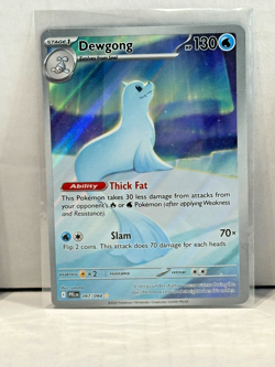 🔥Pokemon TCG - Dewgong - 097/094 - Illustration Rare - Phantasmal Flames - NM🔥 - Image 1