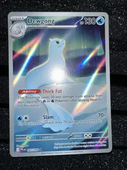 Pokemon TCG Dewgong 097/094 Illustration Rare Phantasmal Flames- Pack Fresh Mint - Image 1