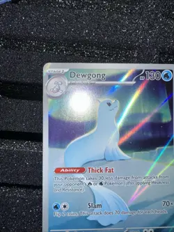 Pokemon TCG Dewgong 097/094 Illustration Rare Phantasmal Flames- Pack Fresh Mint - Image 2