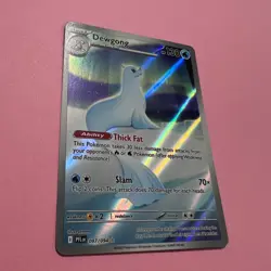 Dewgong 097/094 NM Illustration Rare Phantasmal Flames Pokemon Card TCG English - Image 3
