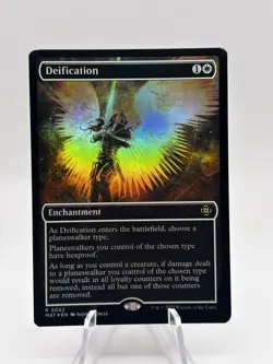 Deification 0052 ShowcaseFoil MOM: The Aftermath MAT MTG NM - Image 1