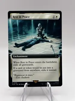 Rest in Peace 0156 Extended Art Universes Beyond: Assassin's Creed ACR MTG NM - Image 1