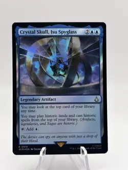 Crystal Skull, Isu Spyglass 0015 Foil Universes Beyond: Assassin's Creed MTG NM - Image 1