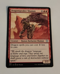 MtG Dragonspeaker Shaman (AFC-330) Uncommon English MINT - Image 1