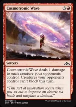 Cosmotronic Wave -Foil Near Mint MTG Guilds of Ravnica - Image 1
