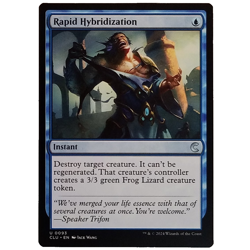 x4 Rapid Hybridization CLU MTG M/NM Playset Uncommon Blue Instant Ravnica: Clue - Image 1