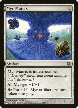 MTG English Myr Matrix Darksteel LP MTG - Image 1