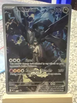 N's Zekrom 031 Me: Mega Evolution Promo Holo - Image 1