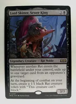 Lord Skitter, Sewer King - Wilds of Eldraine - Magic The Gathering - Image 1