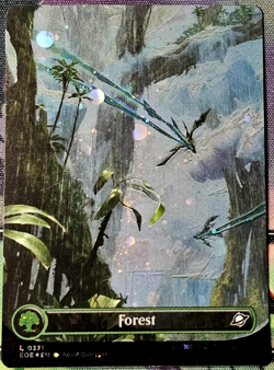Forest (371) (Borderless) - GALAXY FOIL - [Edge of Eternities] MTG 🌳 - Image 2