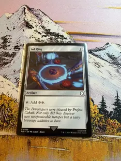 Magic The Gathering MTG SOL RING Universes Beyond: Fallout NM Near Mint - Image 1