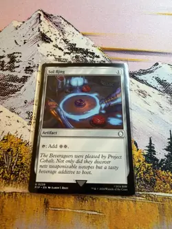 Magic The Gathering MTG SOL RING Universes Beyond: Fallout NM Near Mint - Image 4